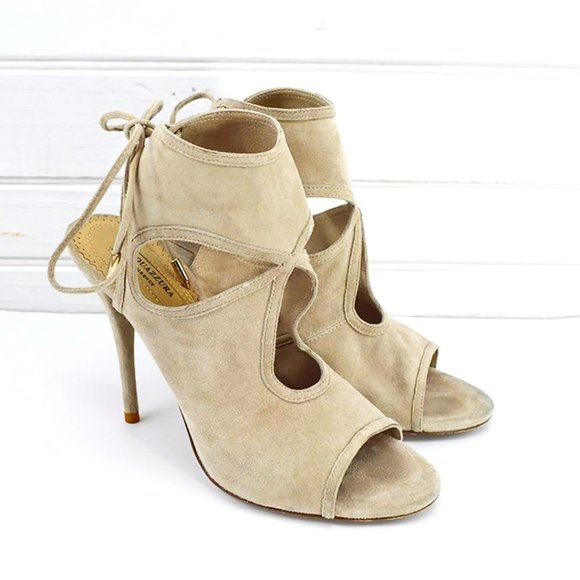 Aquazzura Suede Stiletto #185-6